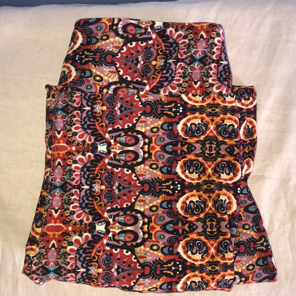 Paterned High Waisted Leggings